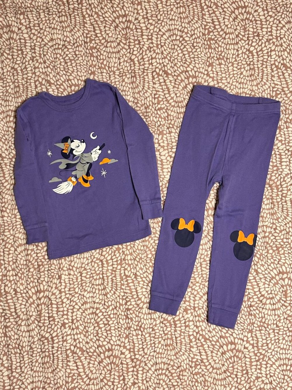 BABY GAP Disney Minnie Mouse Halloween Pajamas Size 3T